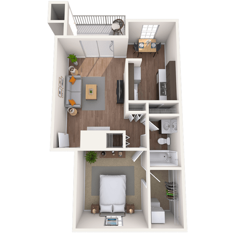 Floorplan image of unit 252513