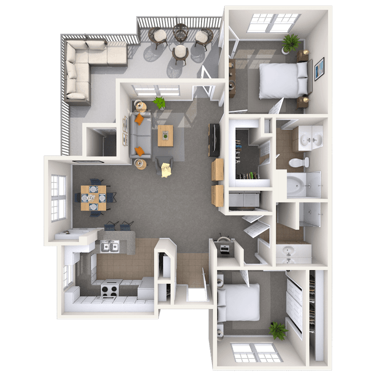 Floorplan image of unit 050525