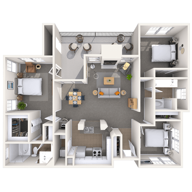 Floorplan image of unit 090925