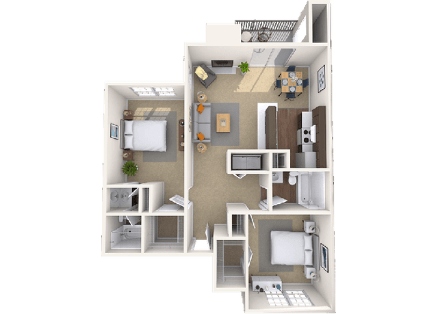 Floorplan image of unit 020204