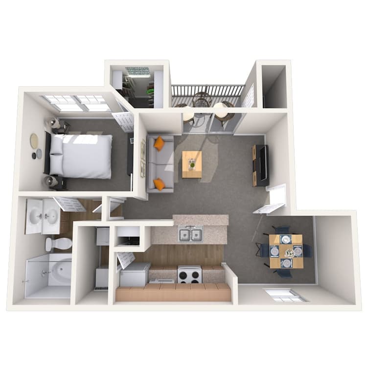 Floorplan image of unit 011012