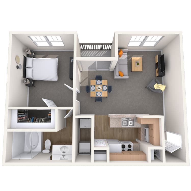 Floorplan image of unit 01111