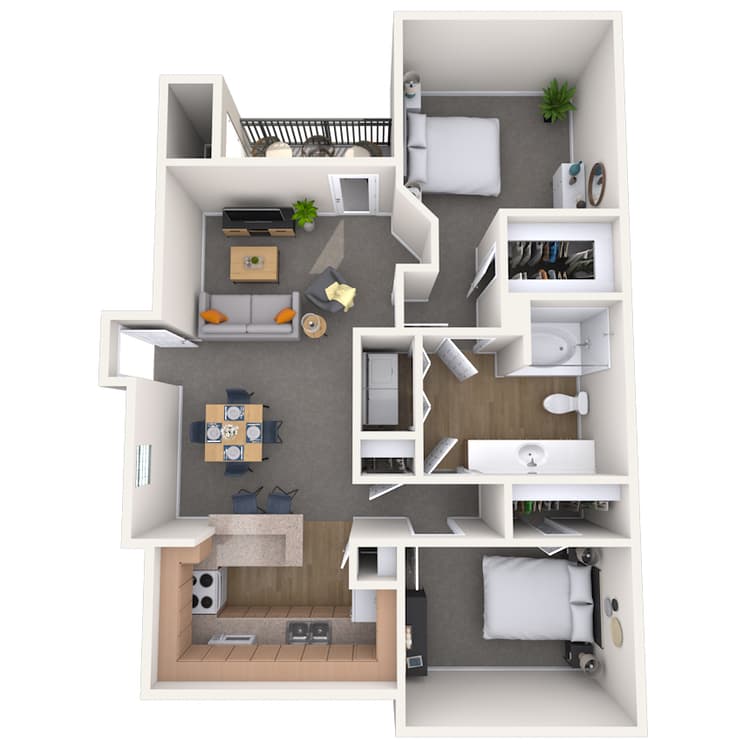 Floorplan image of unit 011331