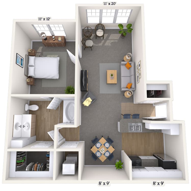 Floorplan image of unit 0101032
