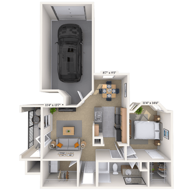 Floorplan image of unit 0202301
