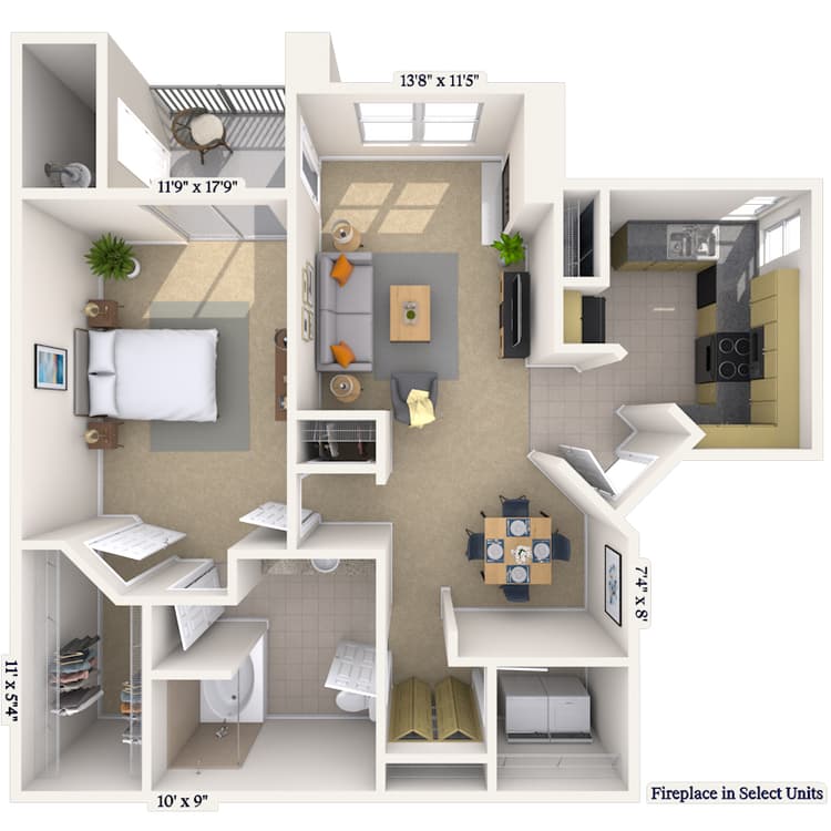 Floorplan image of unit 012006