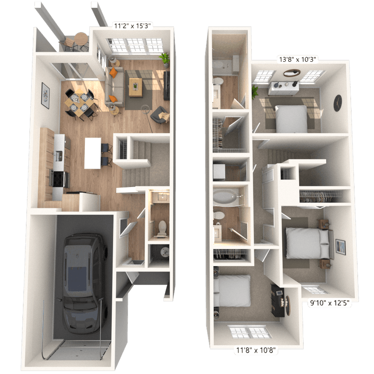 Floorplan image of unit 408862