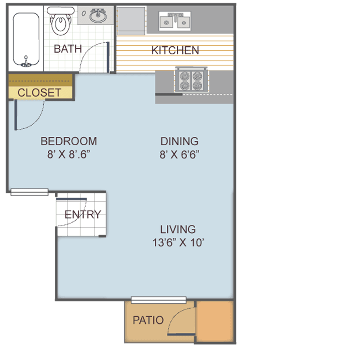 Floorplan image of unit 01120
