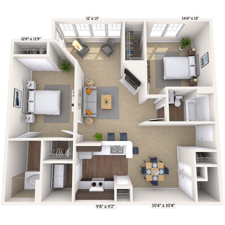 Floorplan image of unit 0606202