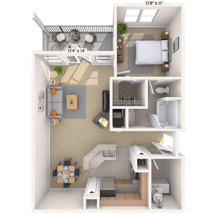 Floorplan image of unit 0707322
