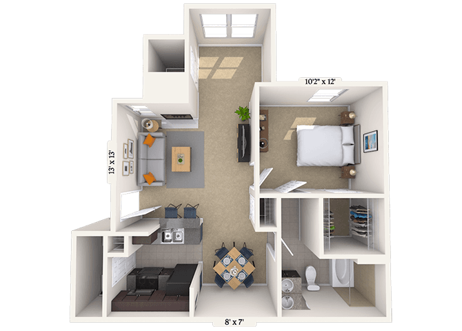 Floorplan image of unit 090901