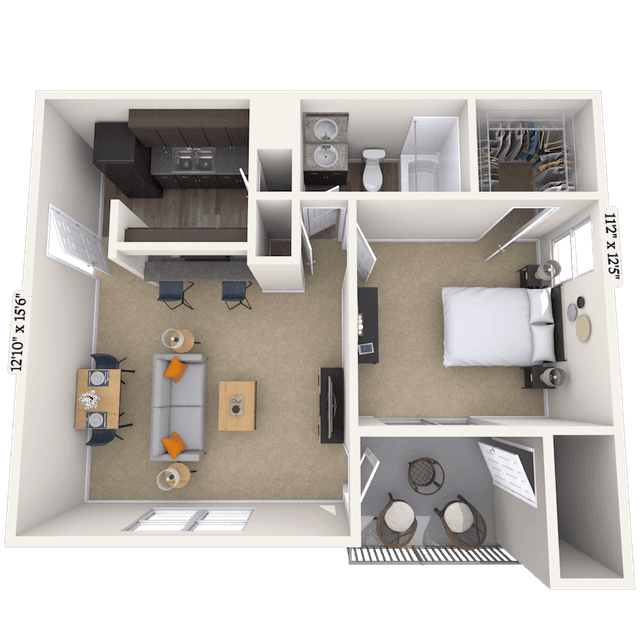 Floorplan image of unit 04836432