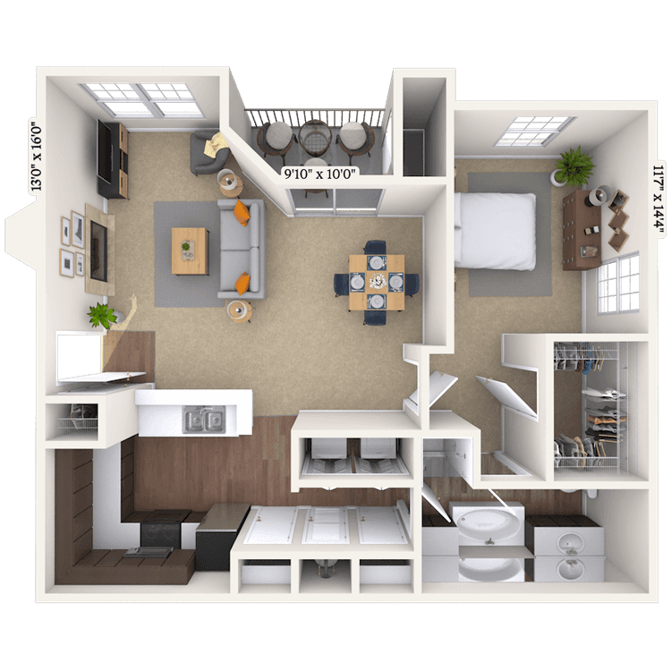 Floorplan image of unit 19795221