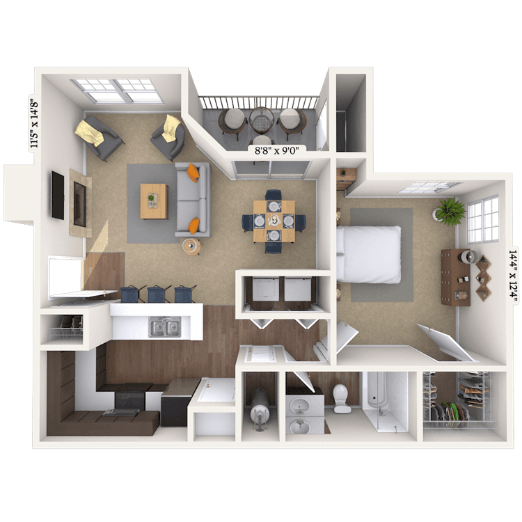 Floorplan image of unit 19796231