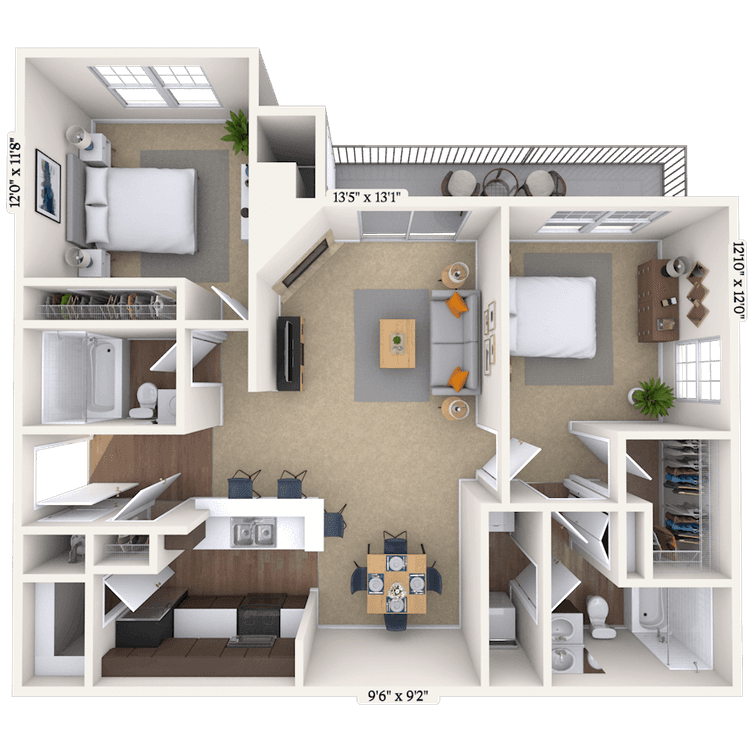 Floorplan image of unit 29158133