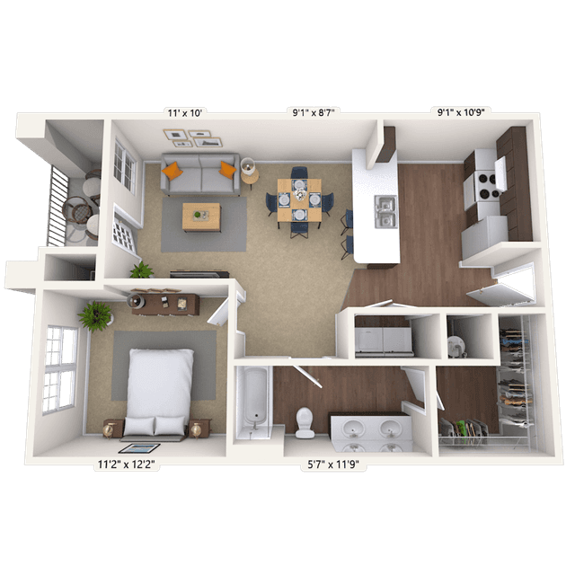Floorplan image of unit II 24114227