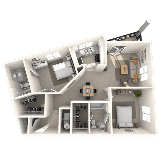 Floorplan image of unit II 275