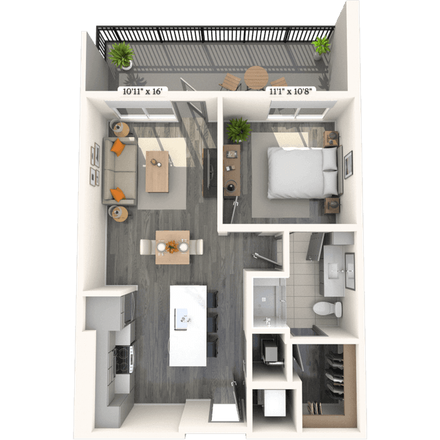 Floorplan image of unit 824