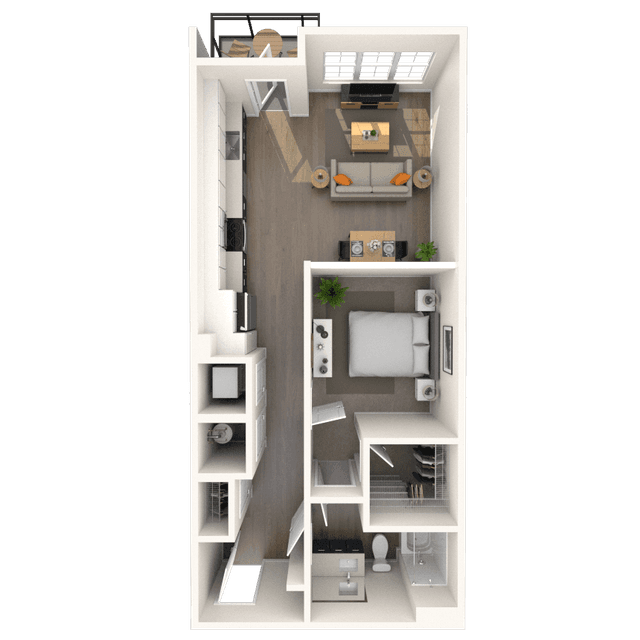 Floorplan image of unit 576