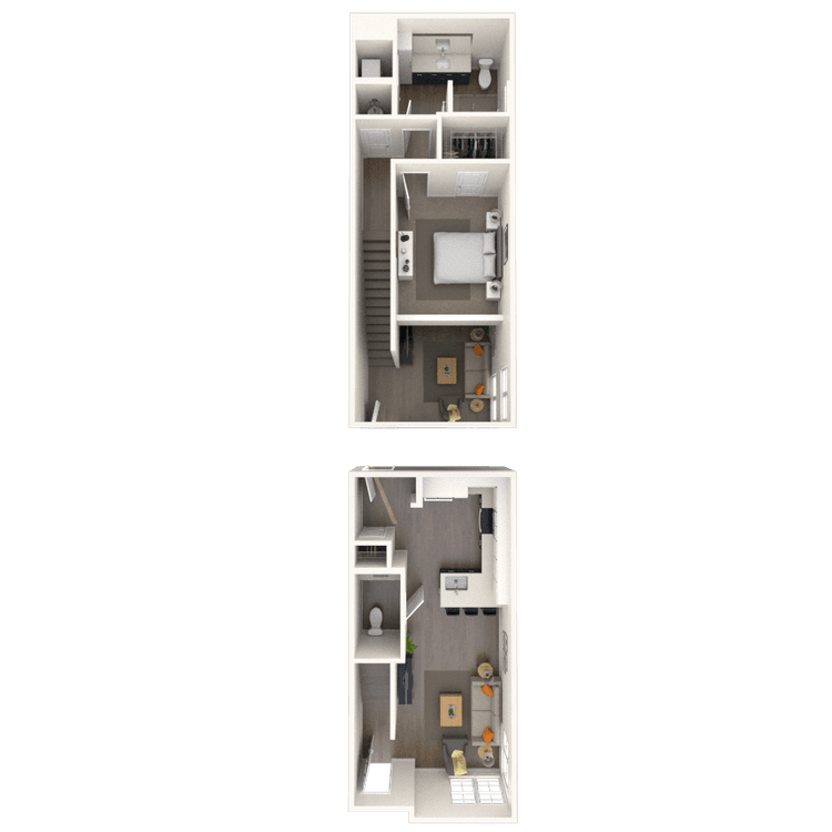 Floorplan image of unit 115