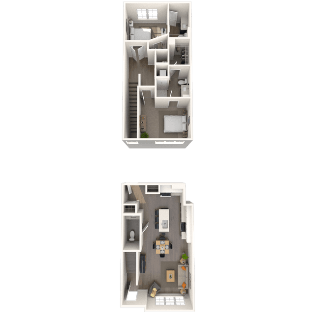 Floorplan image of unit 108