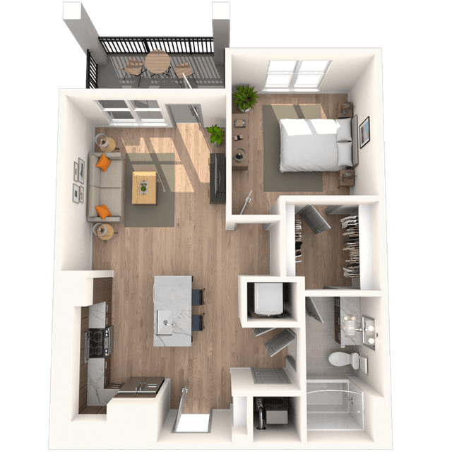 Floorplan image of unit 3303