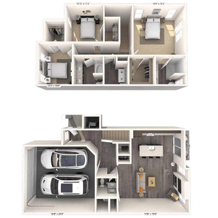 Floorplan image of unit 4003