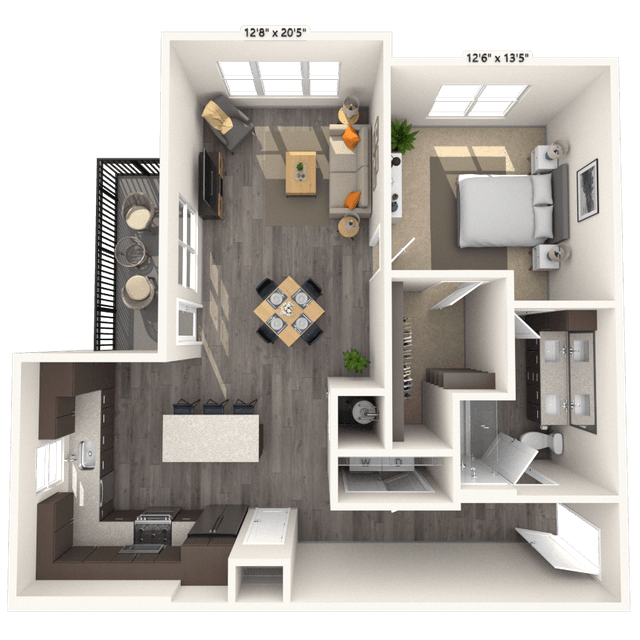 Floorplan image of unit 5314