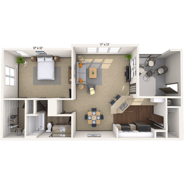 Floorplan image of unit 3528MS