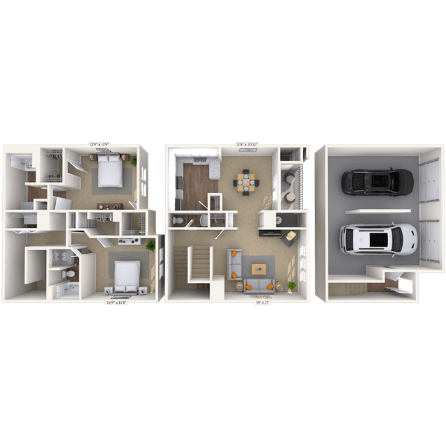 Floorplan image of unit 1106