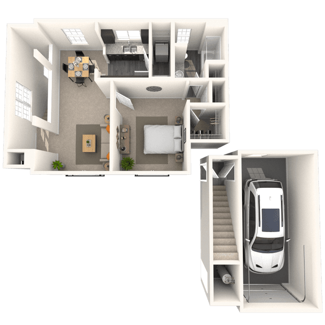 Floorplan image of unit 4810CL2