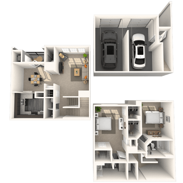 Floorplan image of unit 4917CV2