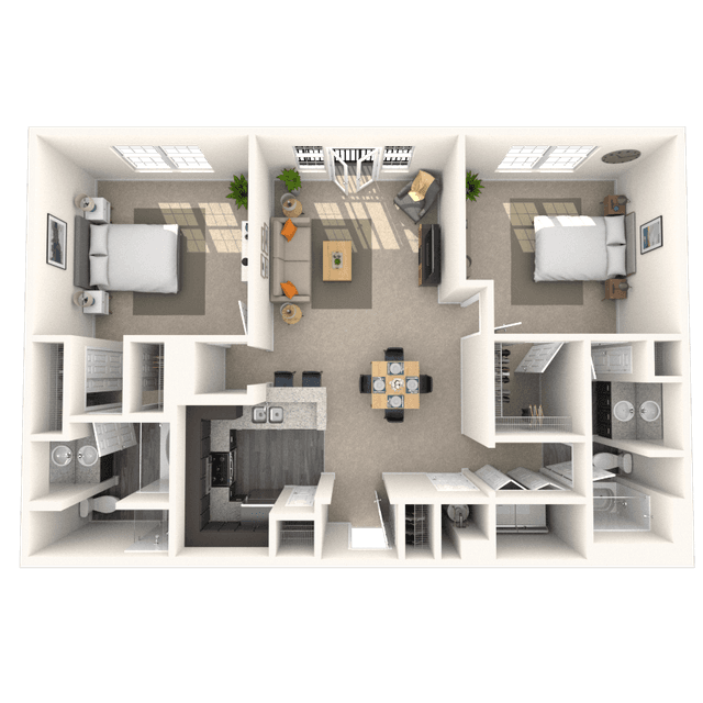 Floorplan image of unit 4823CL1