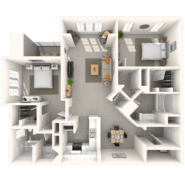 Floorplan image of unit 1180