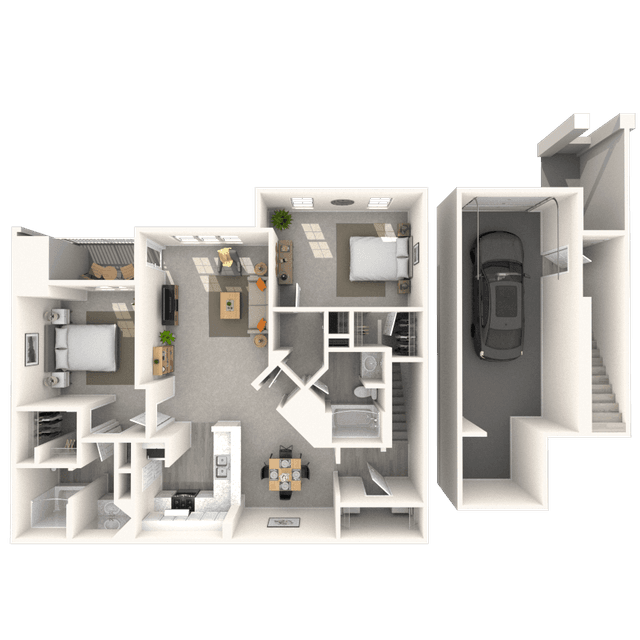 Floorplan image of unit 1186