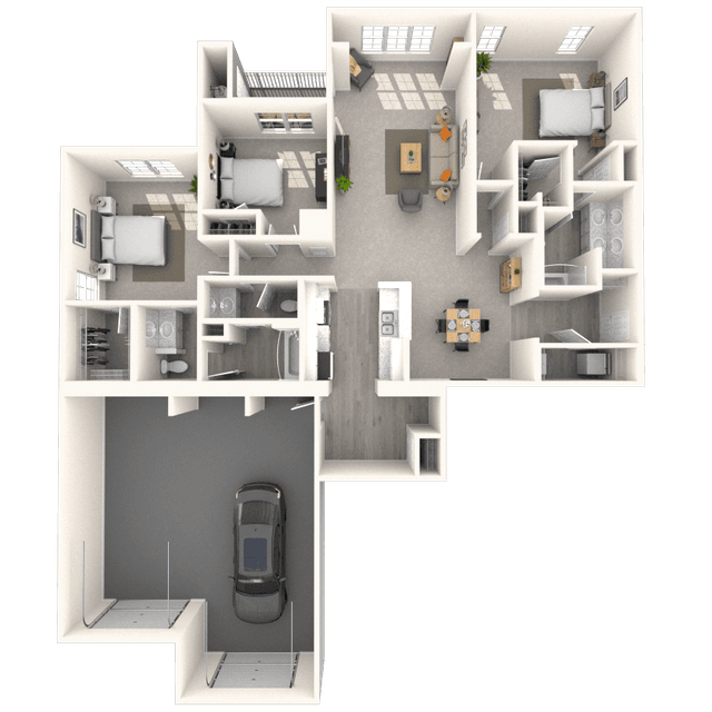Floorplan image of unit 1172