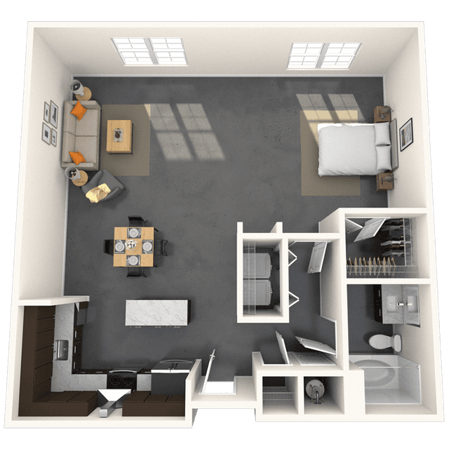 Floorplan image of unit 1108