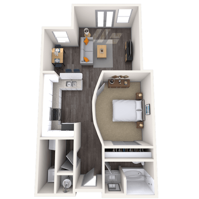 Floorplan image of unit 2109