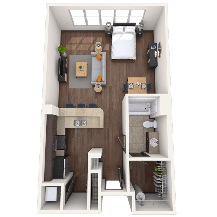 Floorplan image of unit 1209