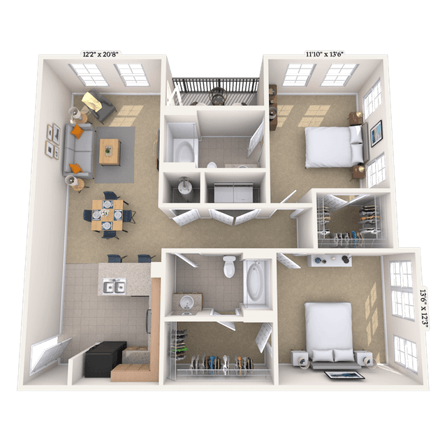 Floorplan image of unit I 5315
