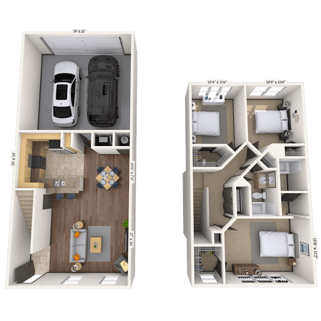 Floorplan image of unit 3103