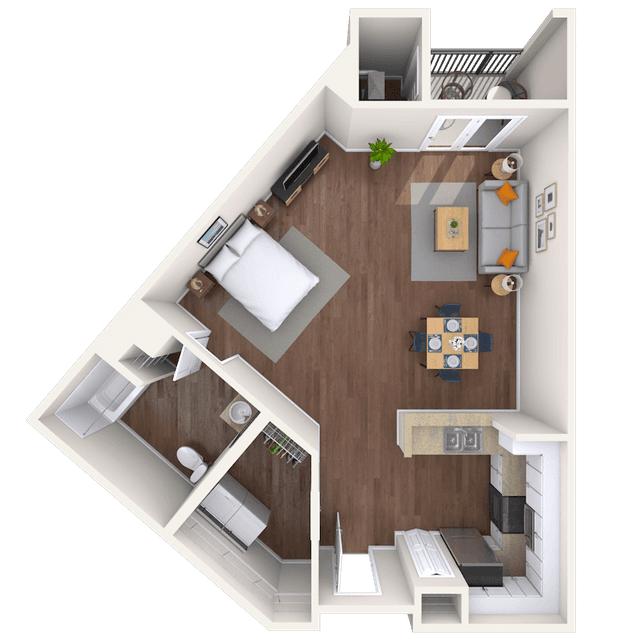 Floorplan image of unit 1532