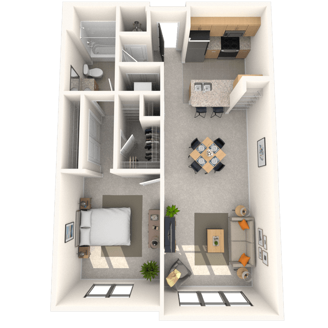 Floorplan image of unit 234JC2