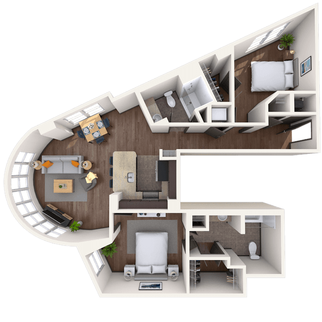 Floorplan image of unit G10