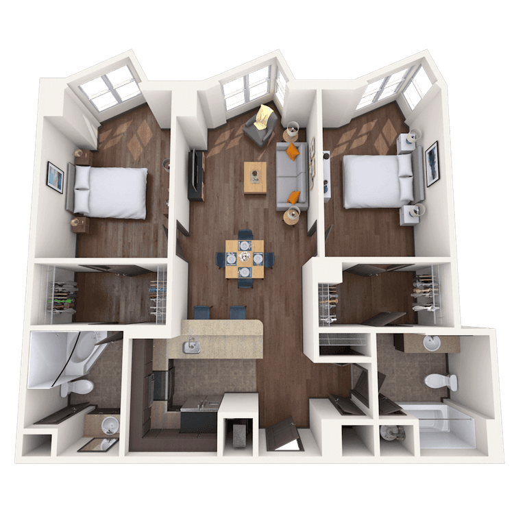 Floorplan image of unit G10