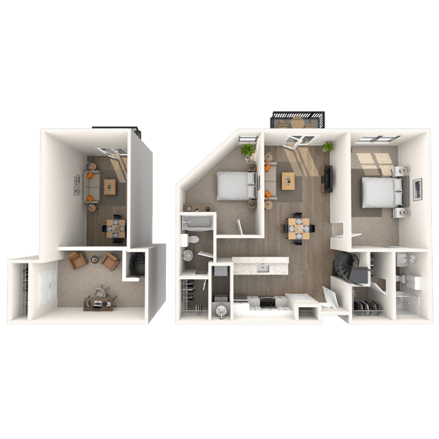Floorplan image of unit 466