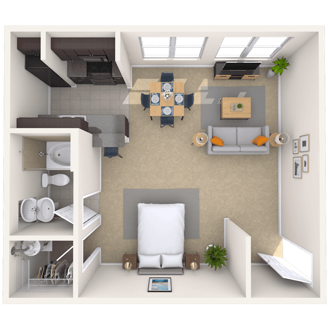 Floorplan image of unit 333