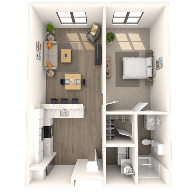 Floorplan image of unit 180