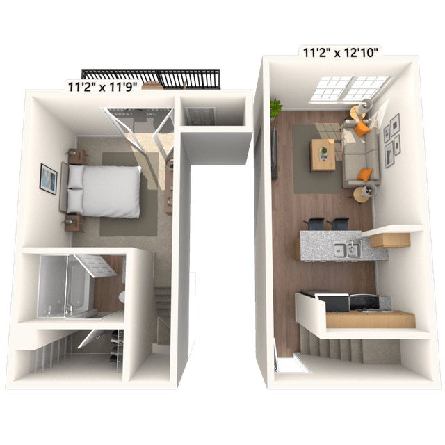 Floorplan image of unit 2339