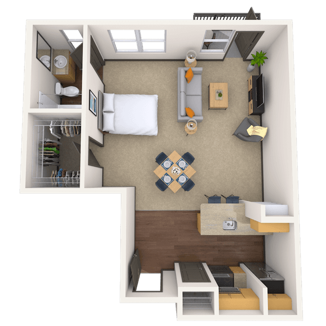 Floorplan image of unit 2011